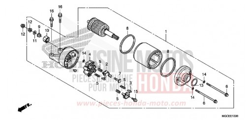 MOTEUR DE DEMARRAGE CB1100SAE de 2014